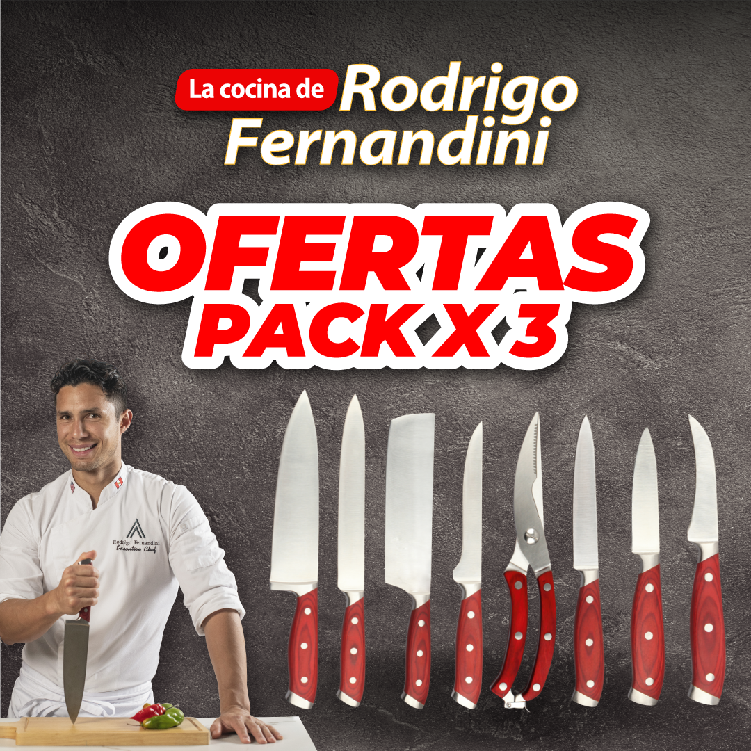 La Cocina De Rodrigo Fernandini Pack x3