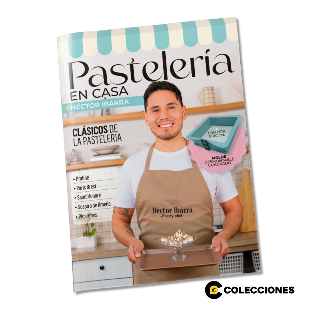 PC07 - Molde Cuadrado para Torta + Fascículo Clásicos de la pastelería
