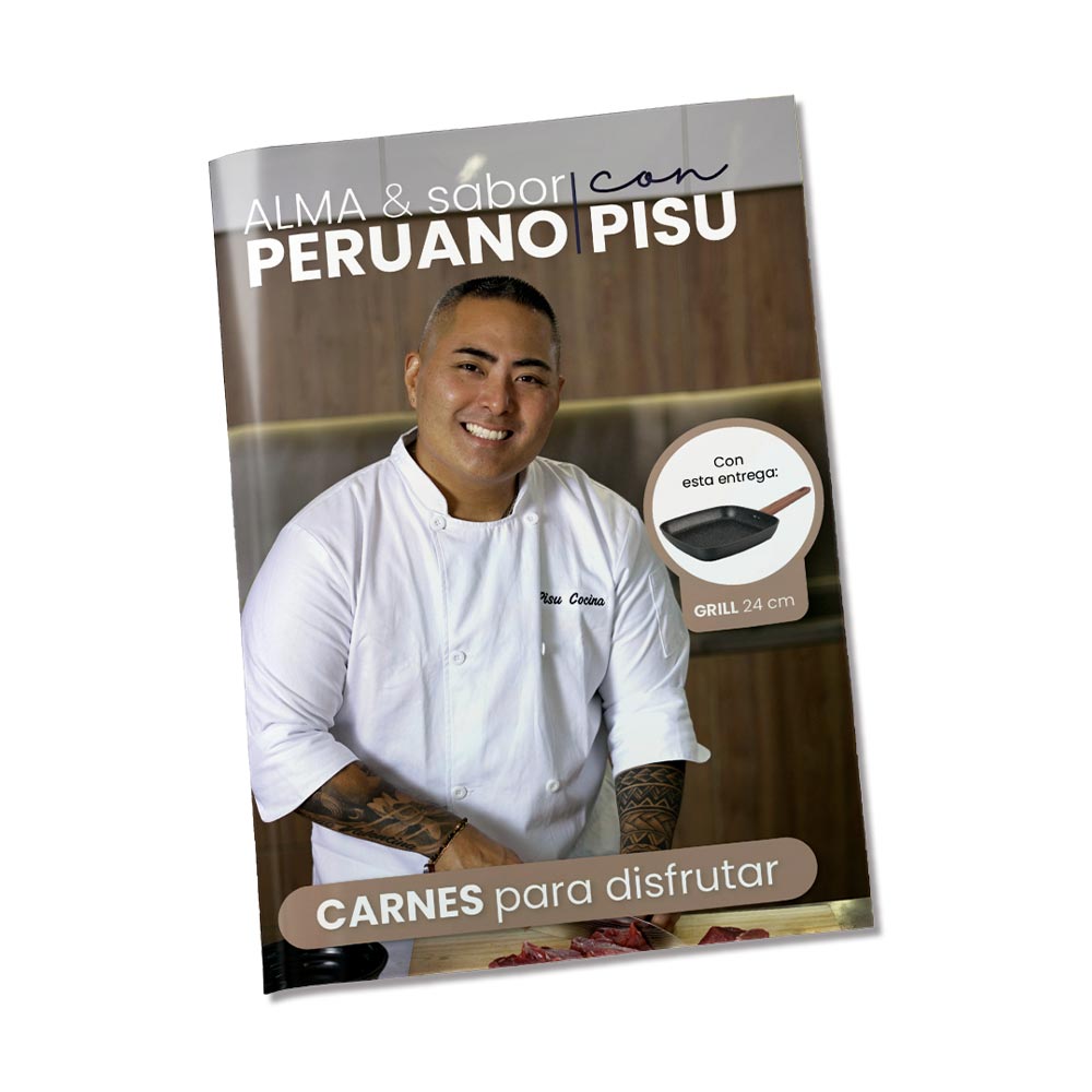 AS10 - GRILL CUADRADO 24 + RECETARIO