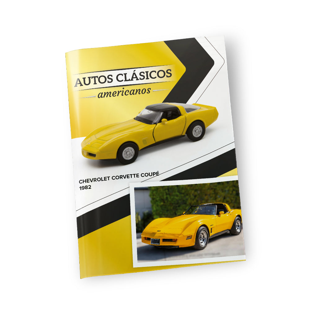 CAA11 - 1982 CHEVROLET CORVETTE COUPE + FASCÍCULO