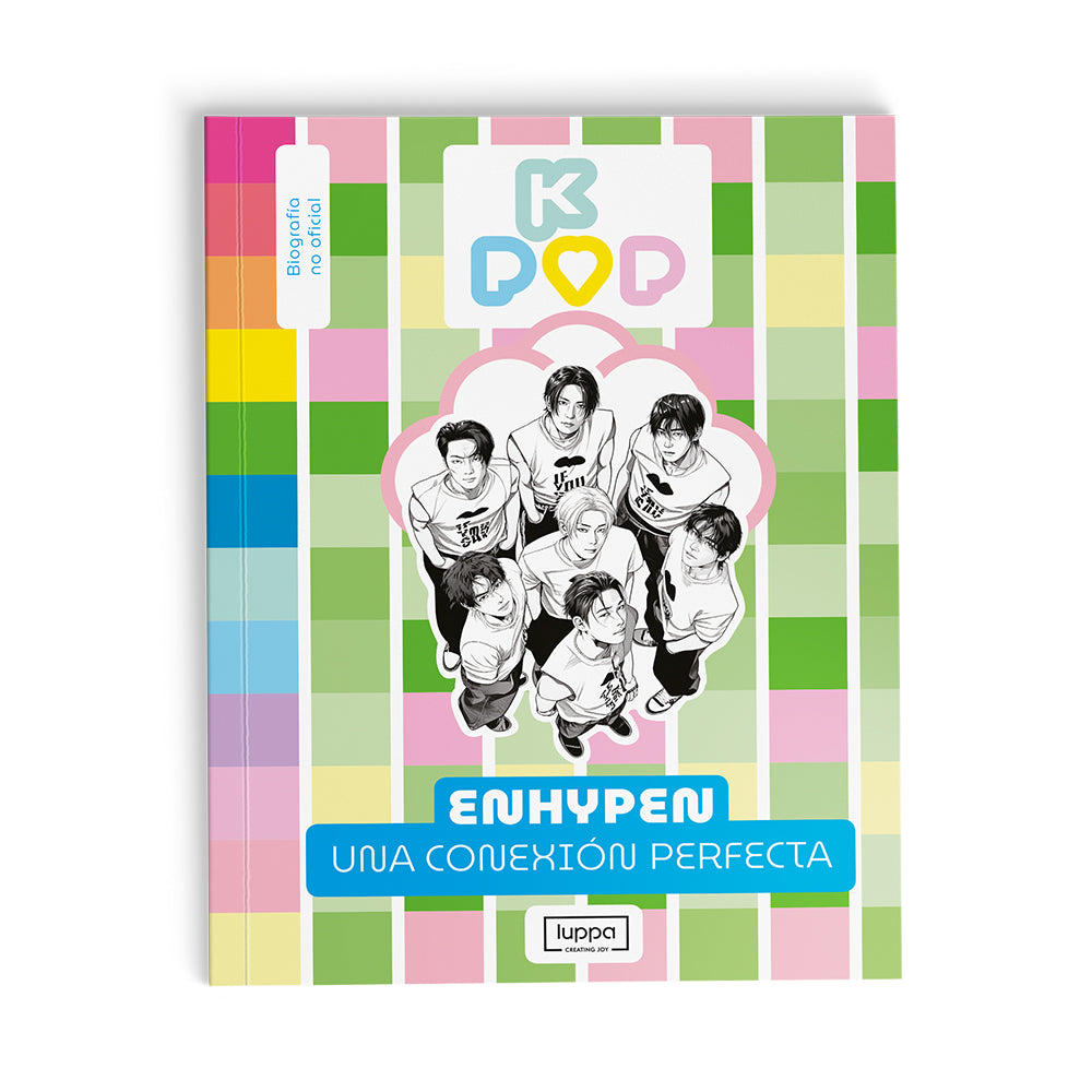 LKP11 - LIBRO K-POP ENHYPEN + 3 FTOS TARJETAS