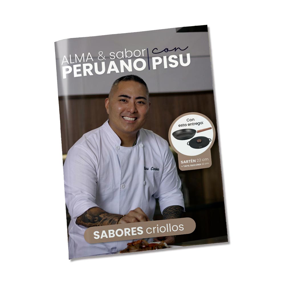 AS12 - SARTEN 22CM + TAPA SILICONA + RECETARIO