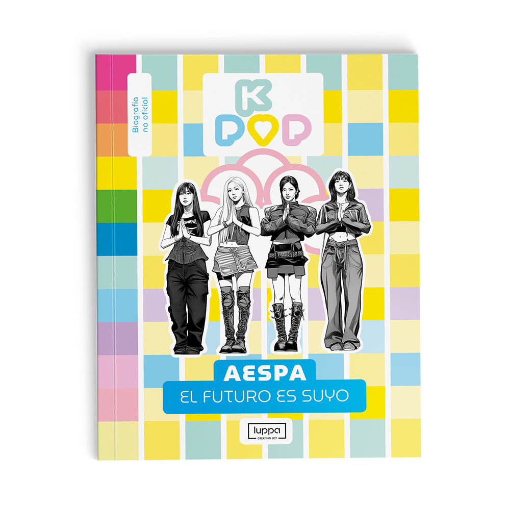LKP12 - LIBRO K-POP AESPA + 3 FTOS TARJETAS