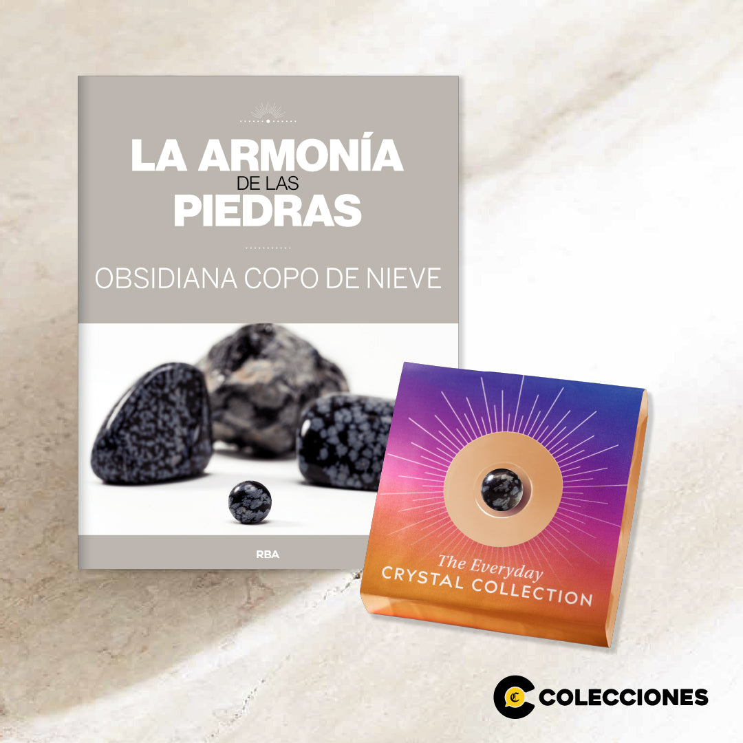 17 - Obsidiana Copo de Nieve + Revista