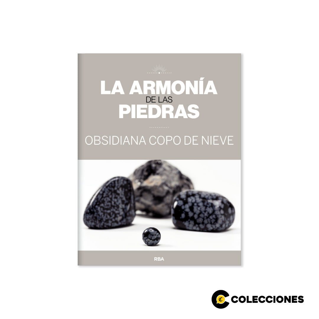 17 - Obsidiana Copo de Nieve + Revista