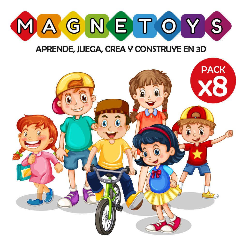 PACK HOT SALE x8 CAJAS MAGNETOYS