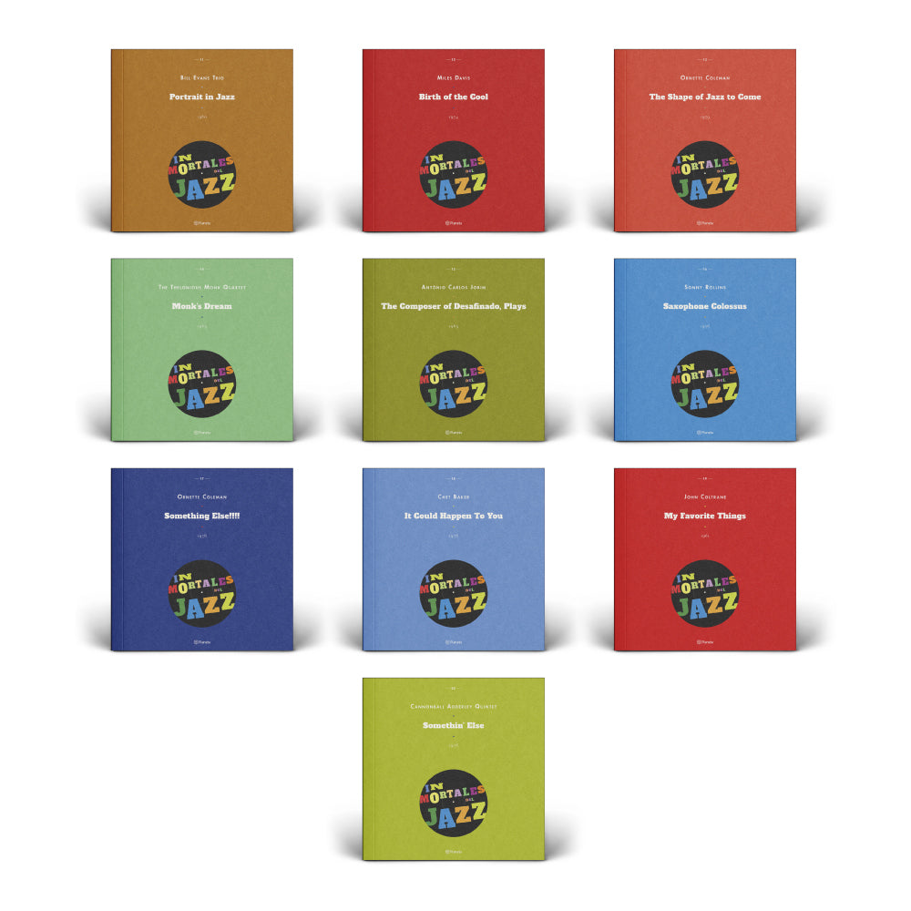 DV001 - INMORTALES DEL JAZZ - PACK2 - X10