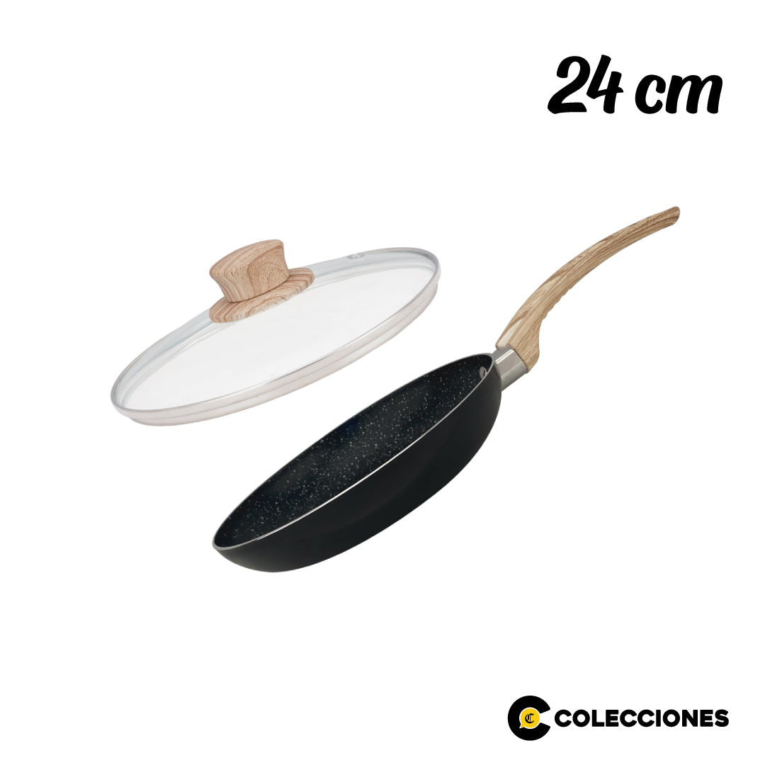 NR010 - DUOPACK #6 SARTÉN + TAPA Nro24