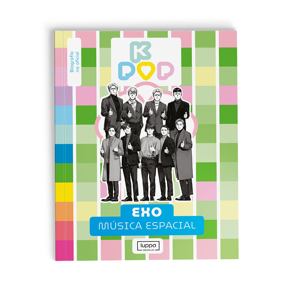 LKP03 - LIBRO K-POP EXO + 3 FTOS TARJETAS