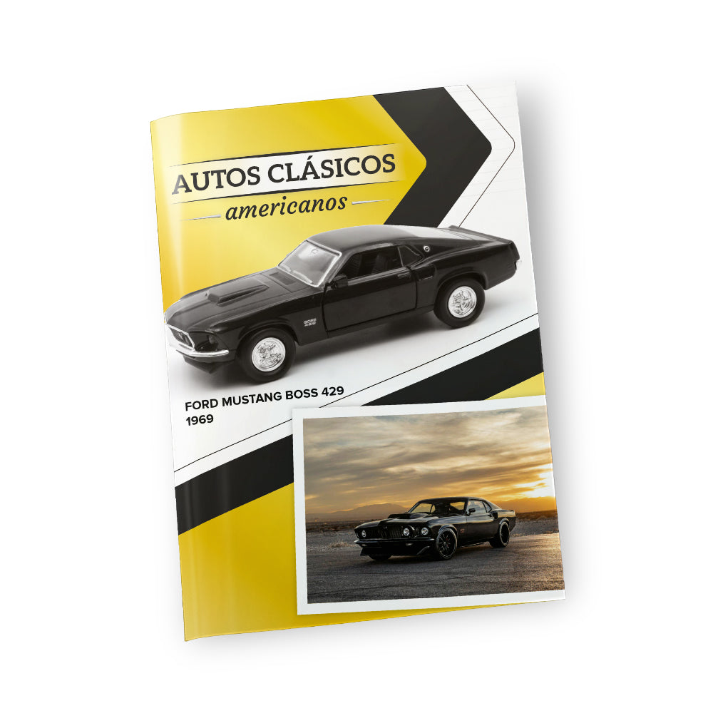 CAA05 - 1969 FORD MUSTANG BOSS 429 + FASCÍCULO