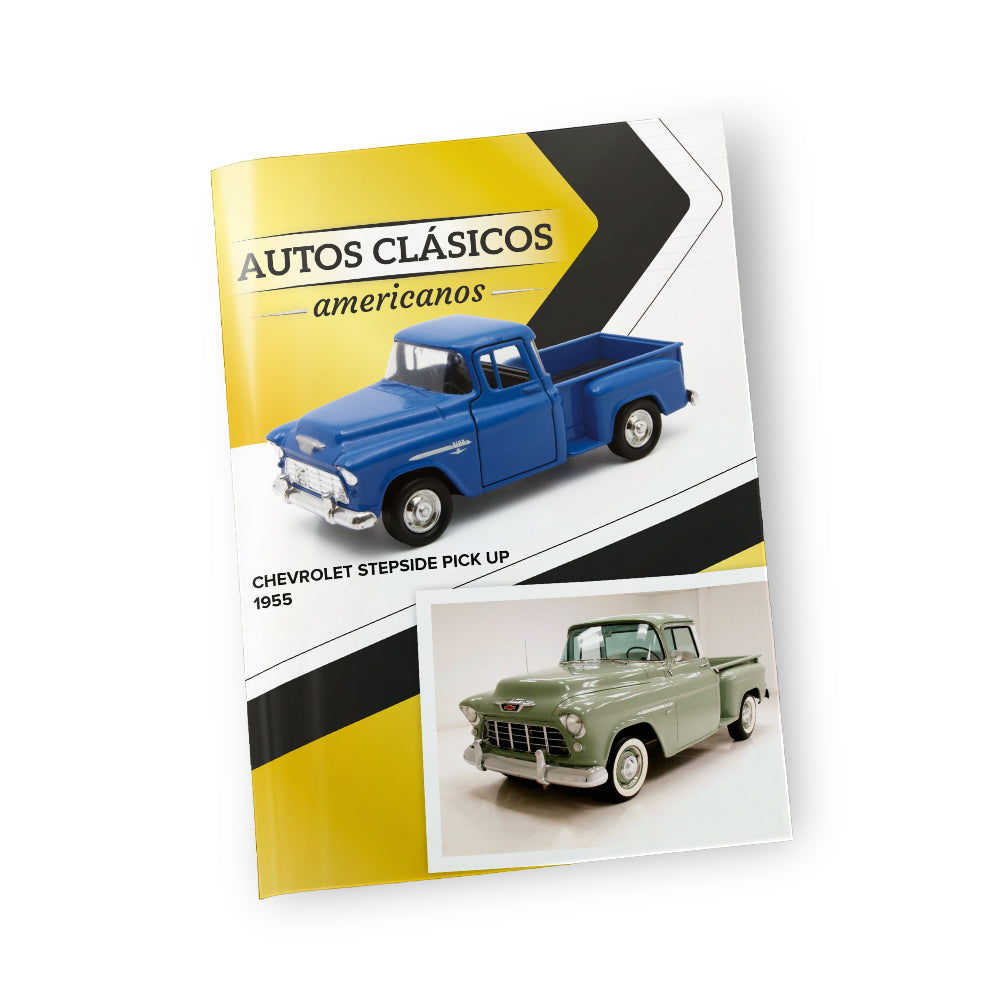 CAA07 - 1955 CHEVROLET STEPSIDE + FASCÍCULO