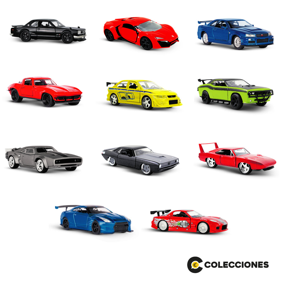 R&F CYBER COLECCIÓN 11 AUTOS