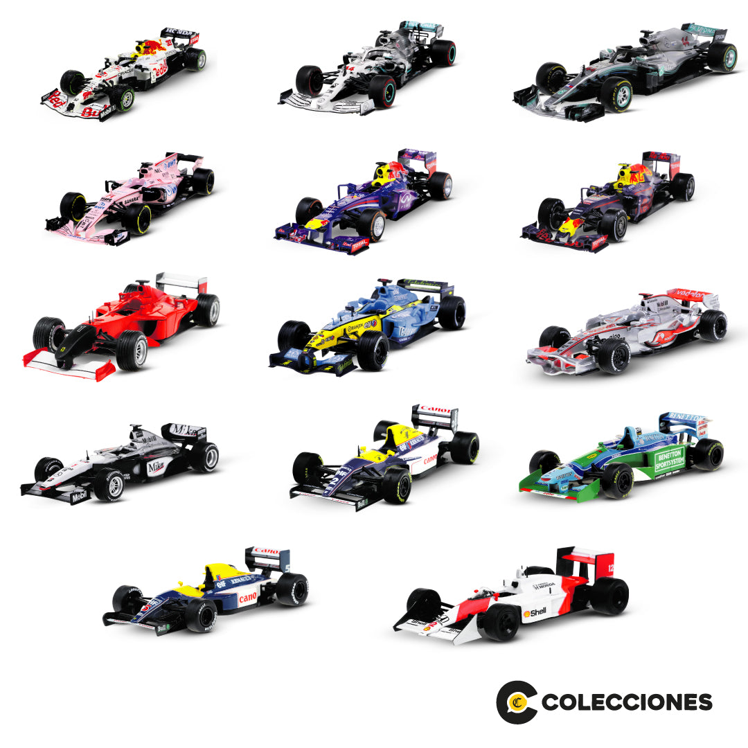 Autos de Carrera COLECCIÓN COMPLETA