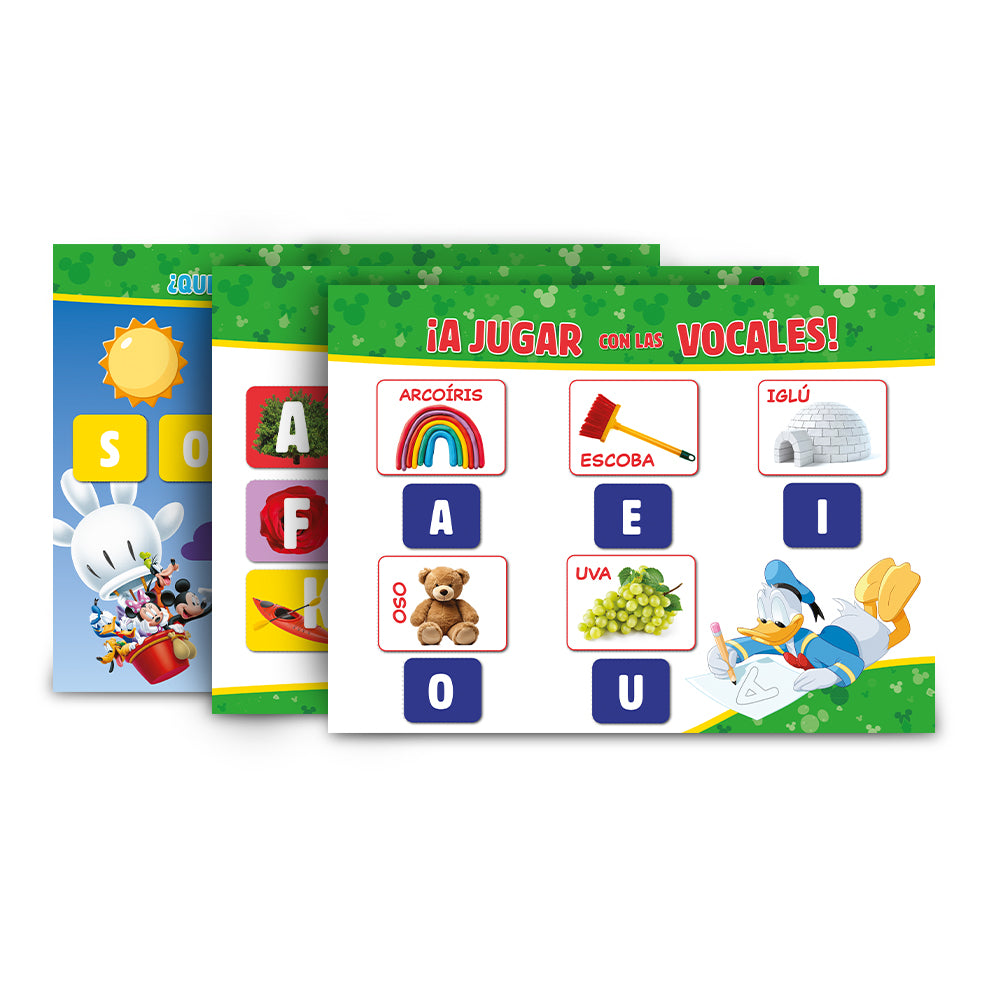 MK01 - Aprende las letras + Material didáctico + Carpeta de actividades