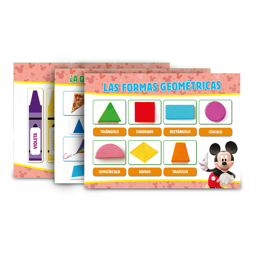 MK03 - Aprende las formas y los colores + material didáctico