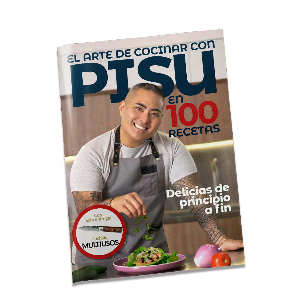 PI11 - CUCHILLO MULTIUSOS + LIBRO DE RECETAS