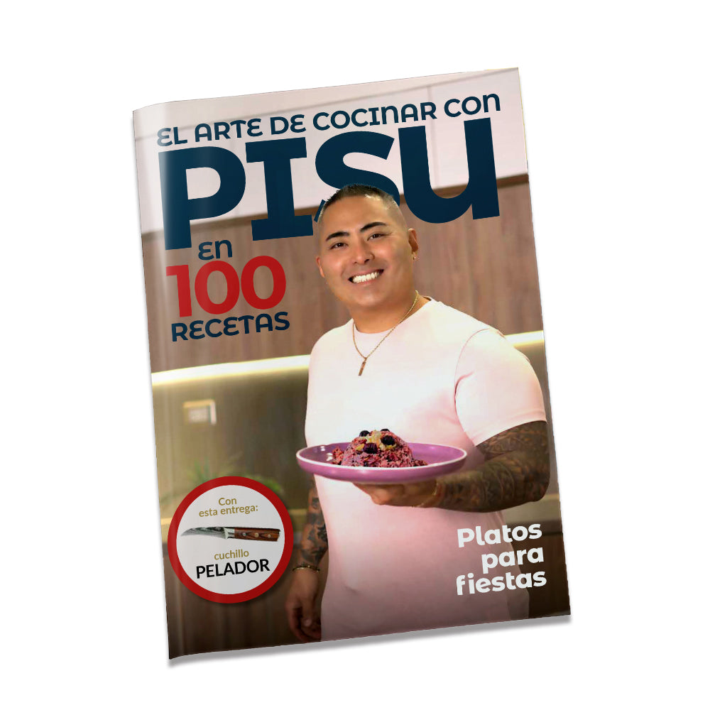 PI12 - CUCHILLO PELADOR + LIBRO DE RECETAS