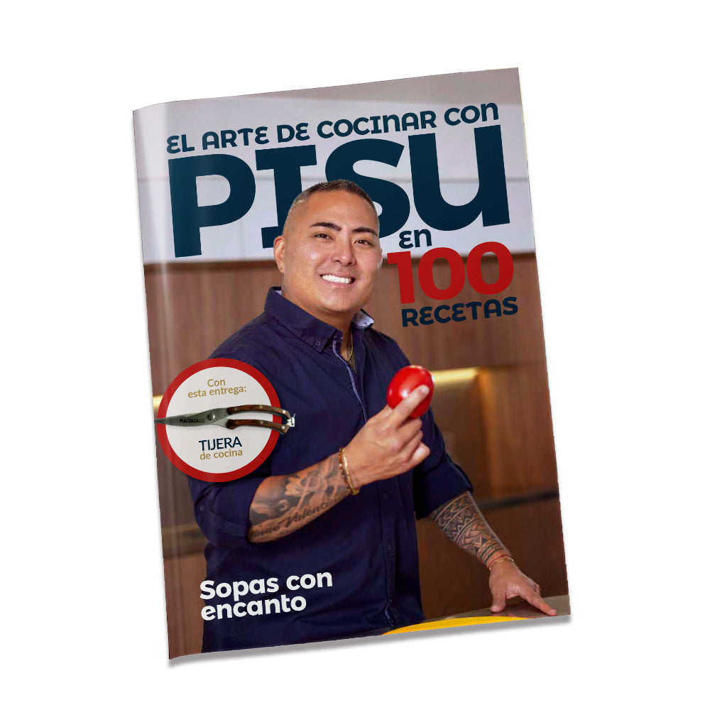 PI05 - TIJERA DE COCINA + LIBRO DE RECETAS