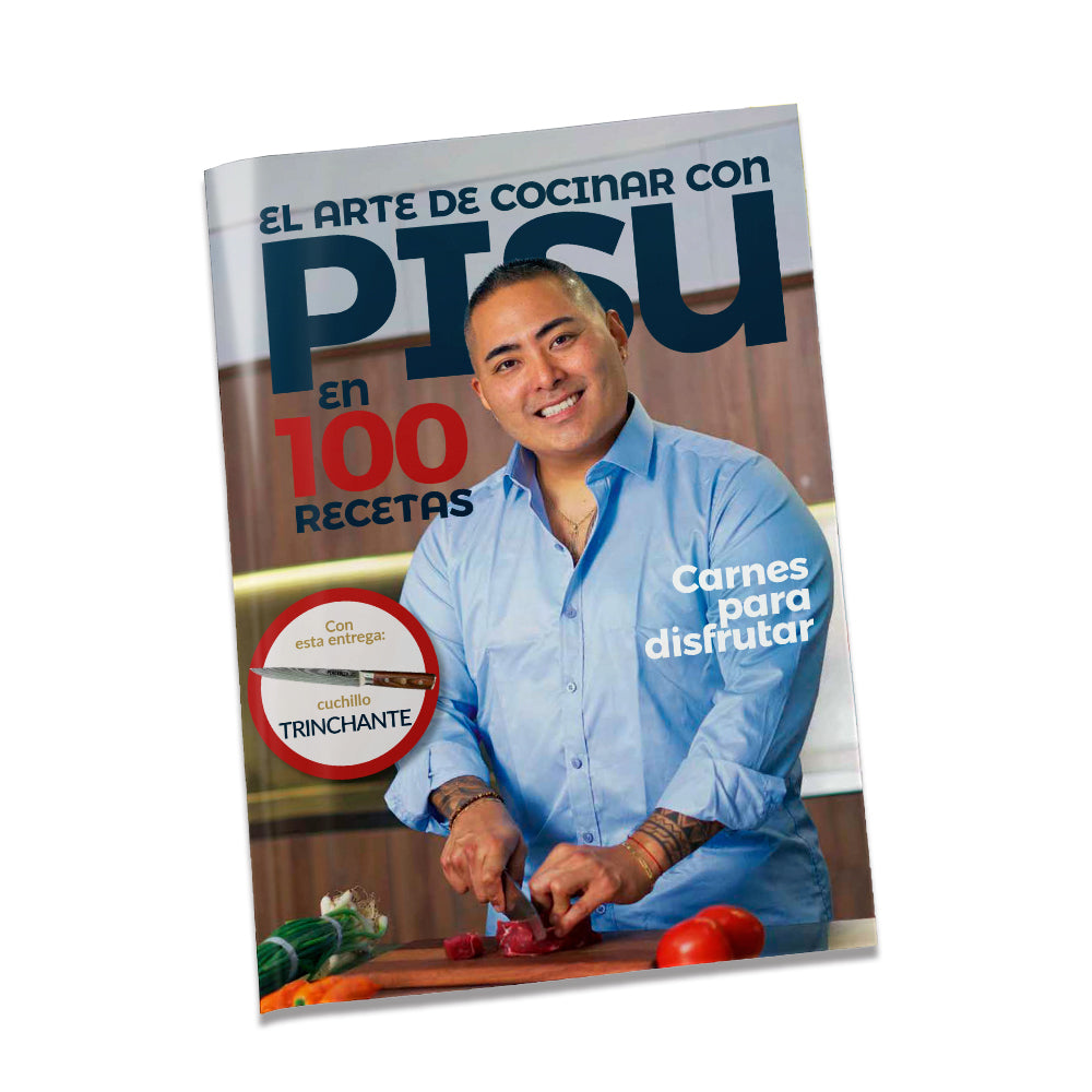 PI06 - CUCHILLO TRINCHANTE + LIBRO DE RECETAS