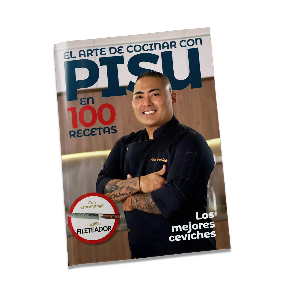 PI07 - CUCHILLO FILETEADOR + LIBRO DE RECETAS