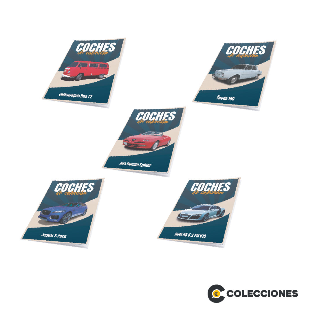 AUTOS DEL 46 AL 50 - PACK x 5 - COCHES DE LEYENDA