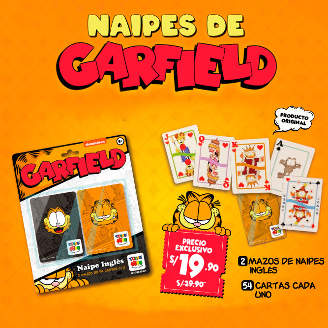 NAIPES GARFIELD