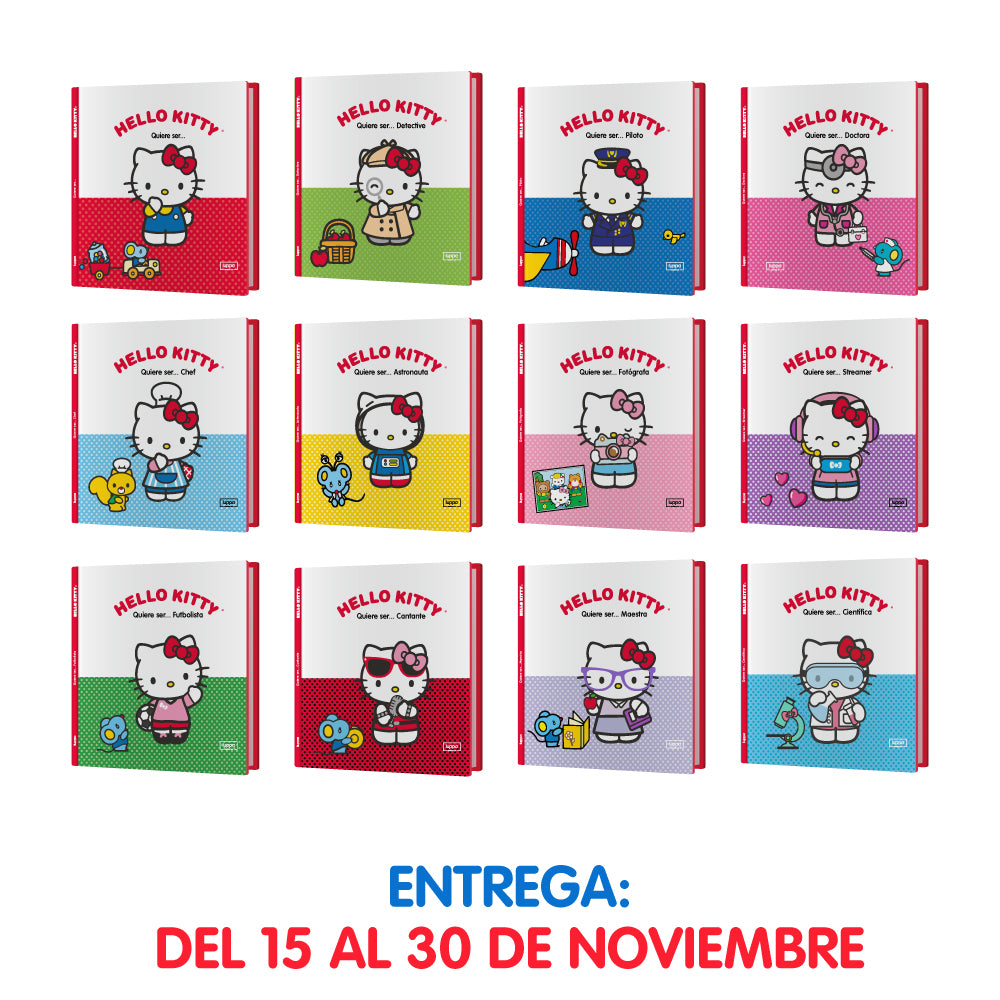 HK0 - PREVENTA HELLO KITTY COLECCIÓN COMPLETA