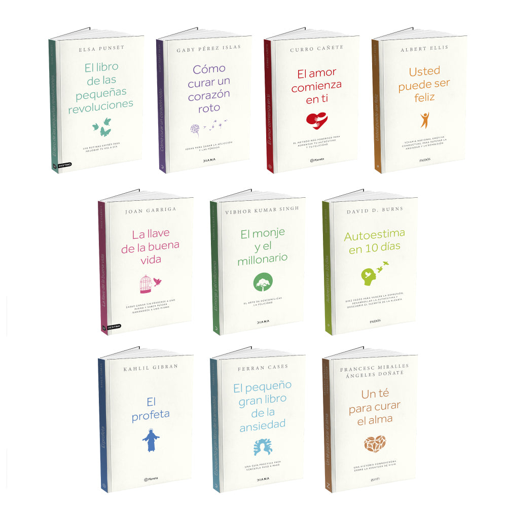 Pack 10 Libros Colección Crecimiento Emocional