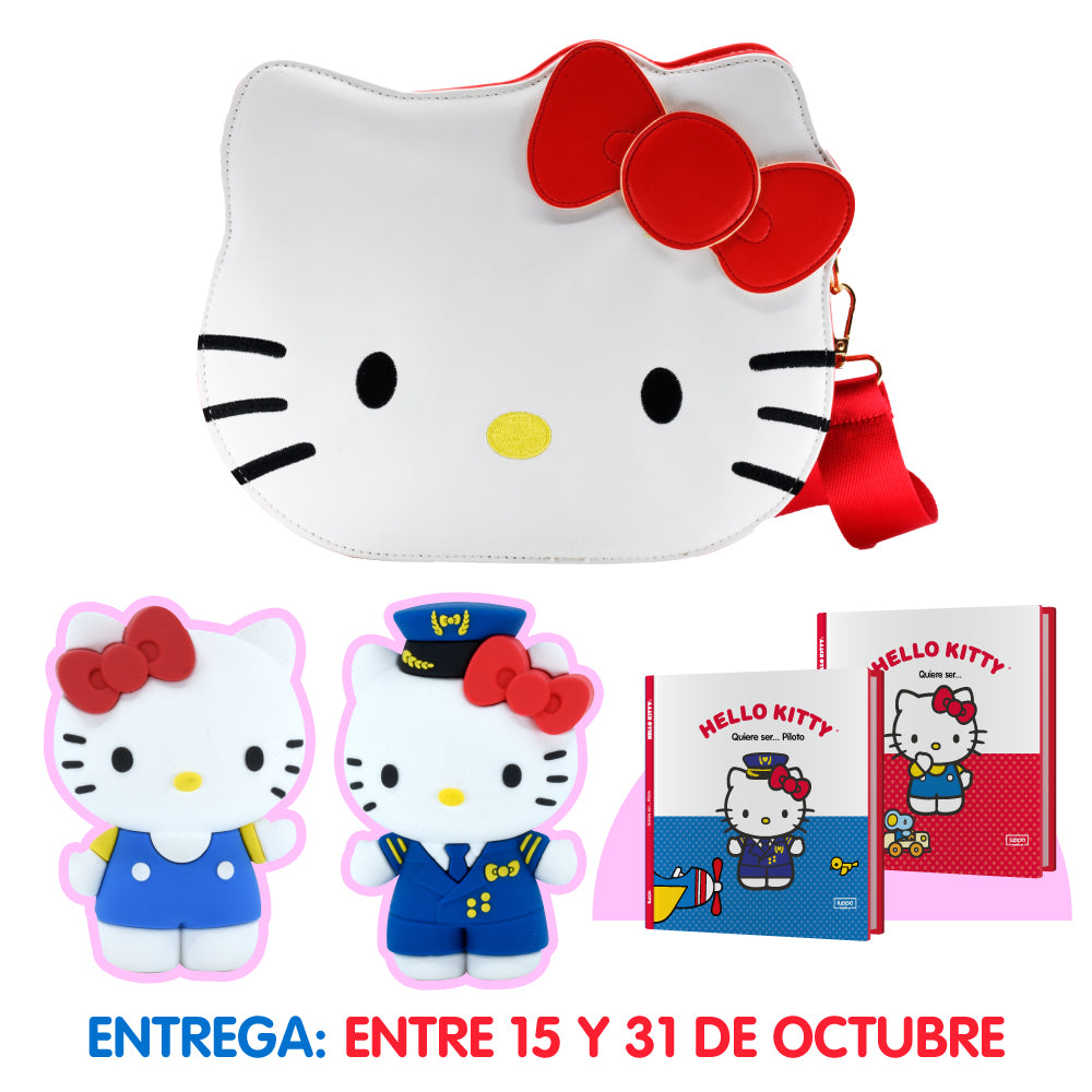 HK03 CARTERA + 2 HELLO KITTY