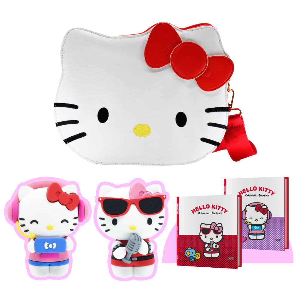 HK05 CARTERA + 2 HELLO KITTY