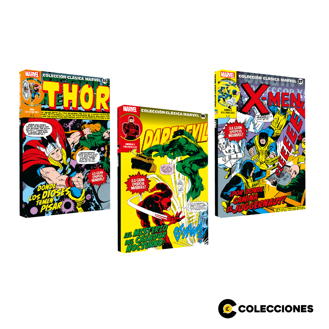 MV0 - PACK X 3 TOMOS DEL 55 al 57