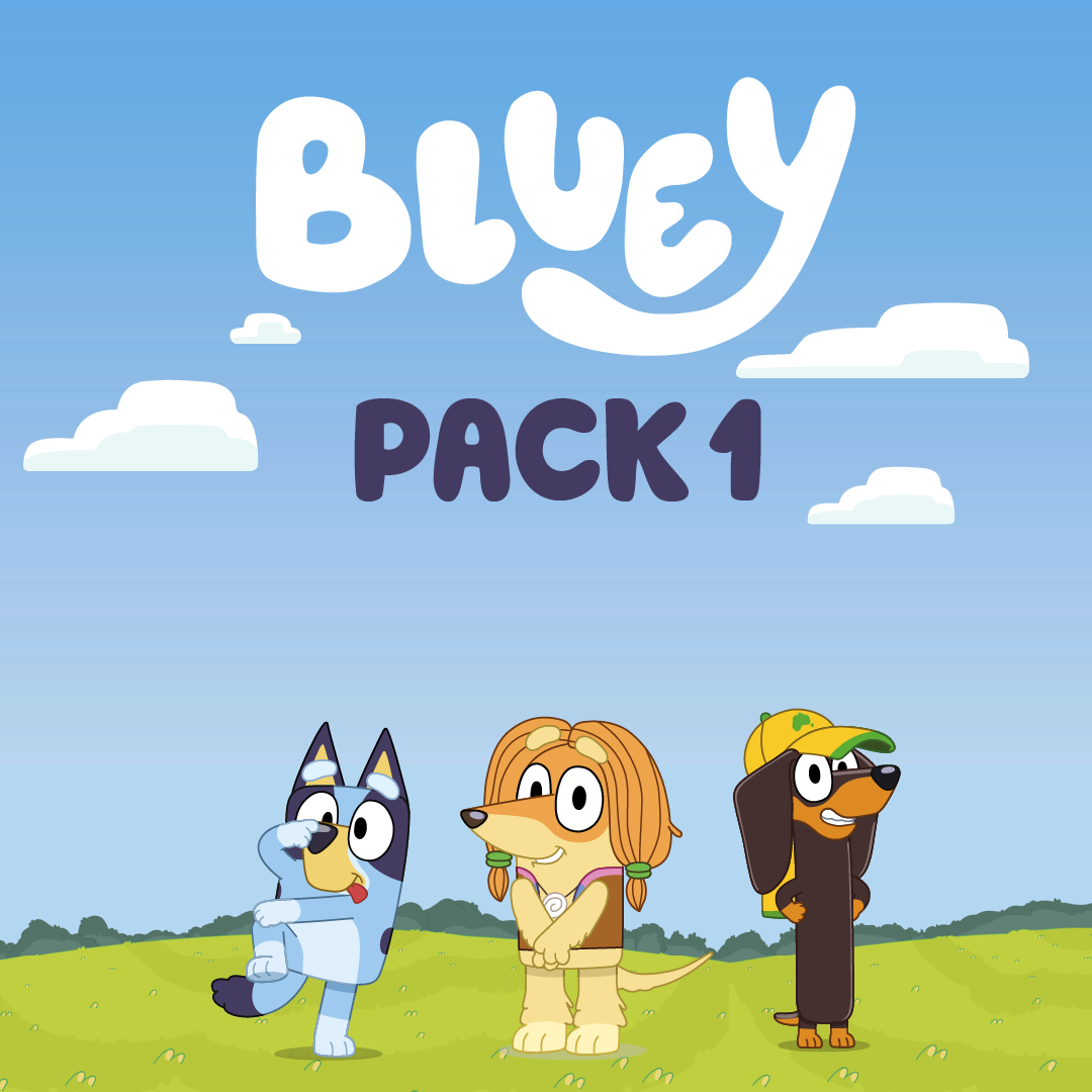 B0 - PACK 1 - BLUEY