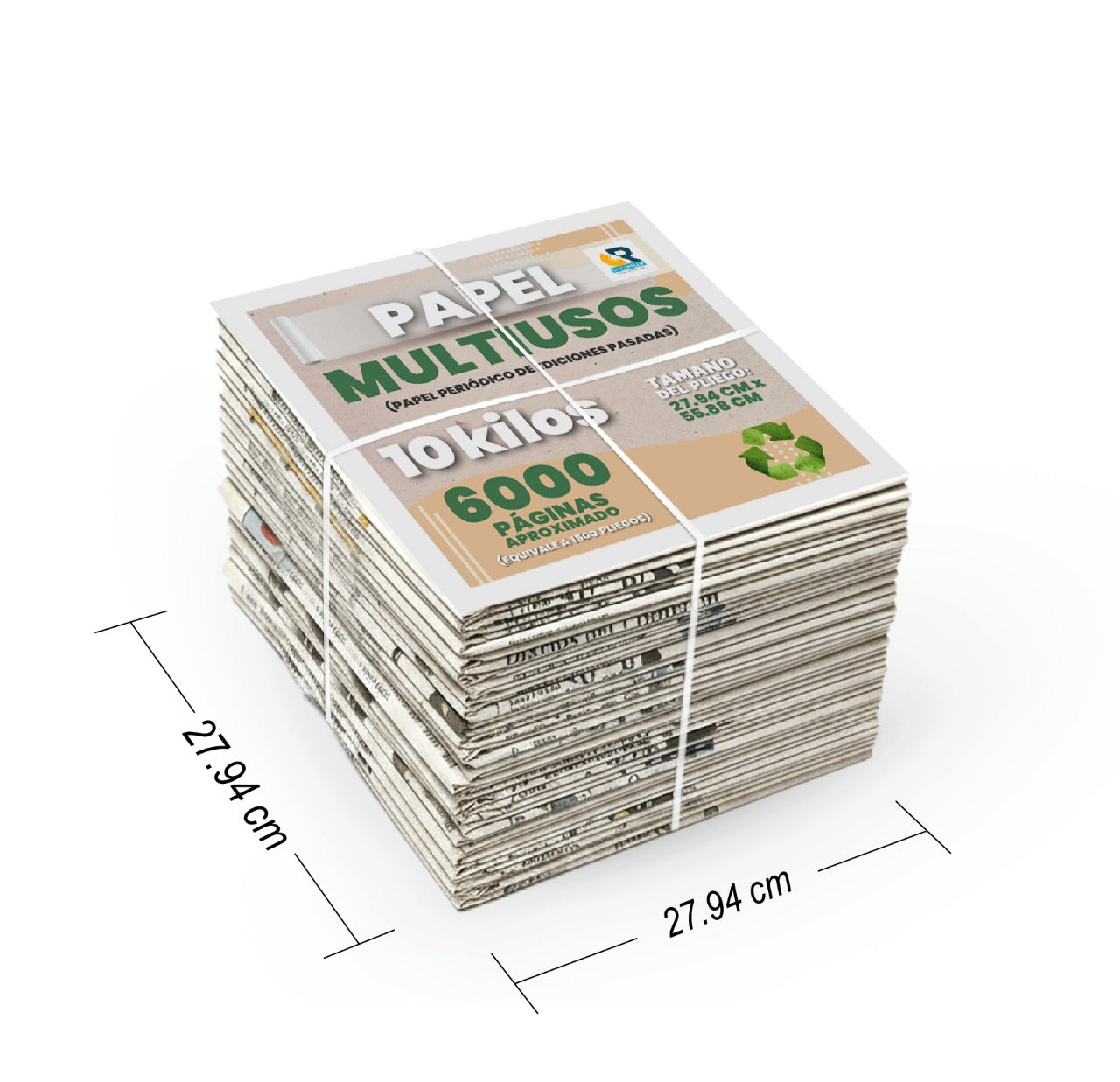 PMH01 - Papel Multiusos Cuadroide