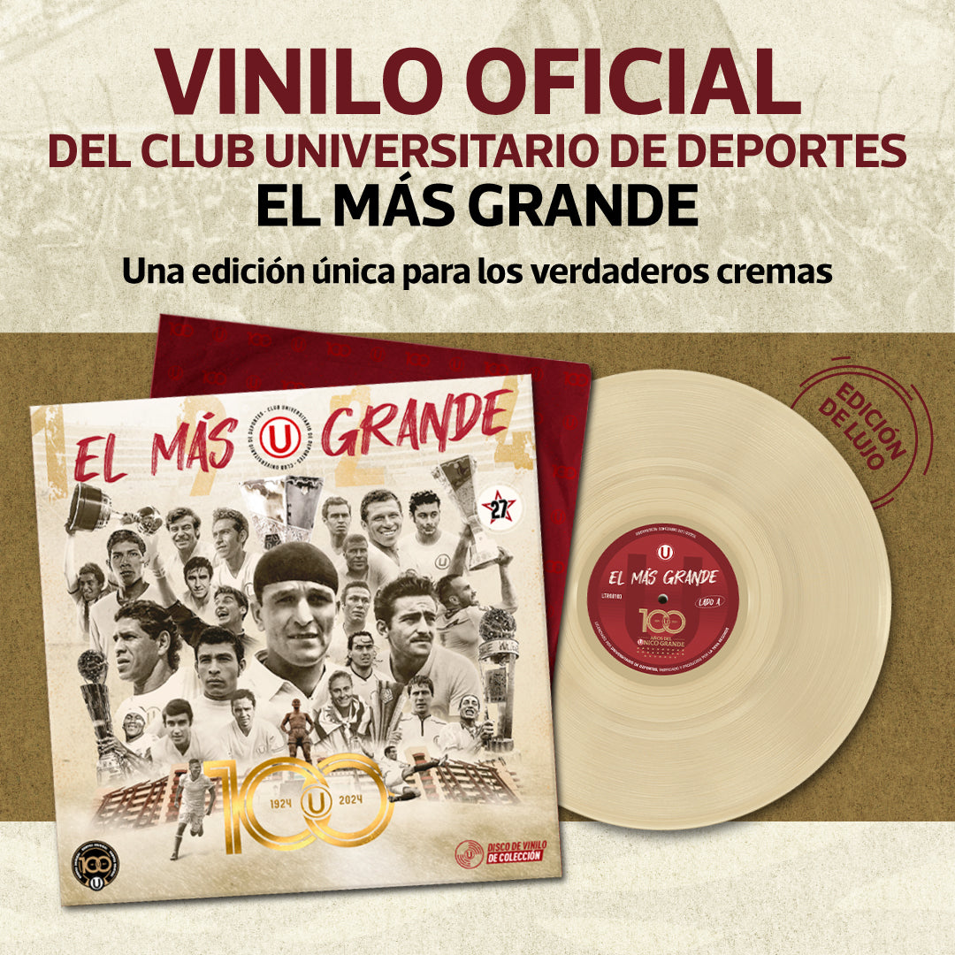 Vinilo Universitario de Deportes - El más grande