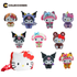 Pack Hello Kitty and Friends: 9 Figuras + 9 Libros de tapa dura + Cartera + Libro