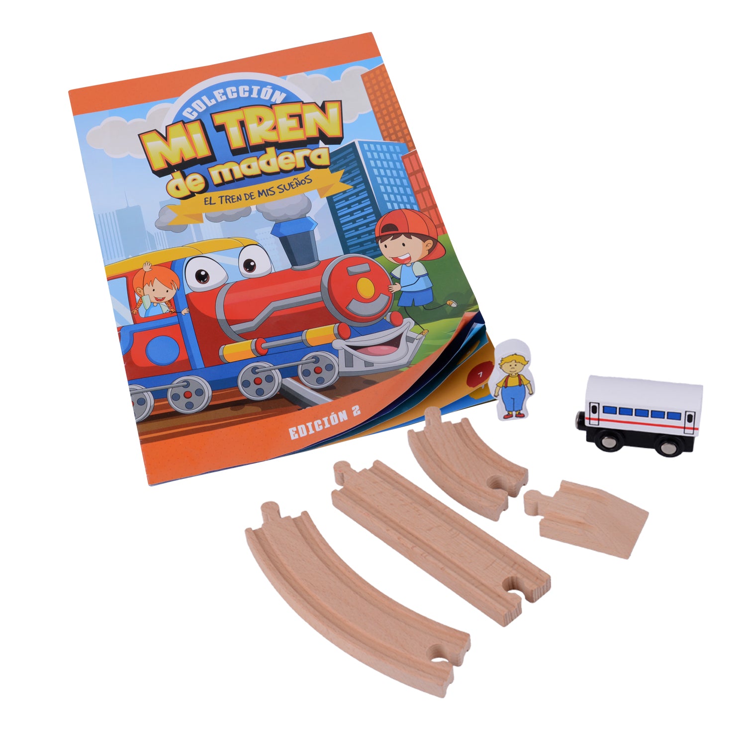 CCA01 - 	 EL TREN ROCKET + EL TREN DE MIS SUEÑOS + 2 REVISTAS
