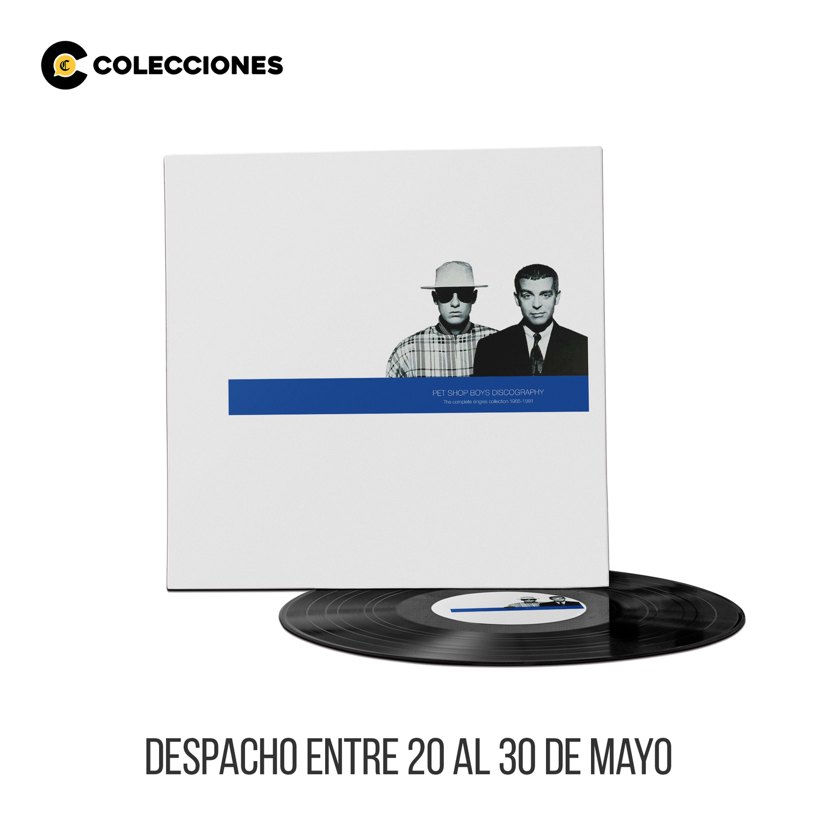 CV19 - Pet Shop Boys / Discography - The Complete Singles Collection (1985 - 1991) (álbum doble)