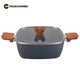 Piacenza Olla Cuadrada con Tapa 24 cm Antiadherente + Recetario