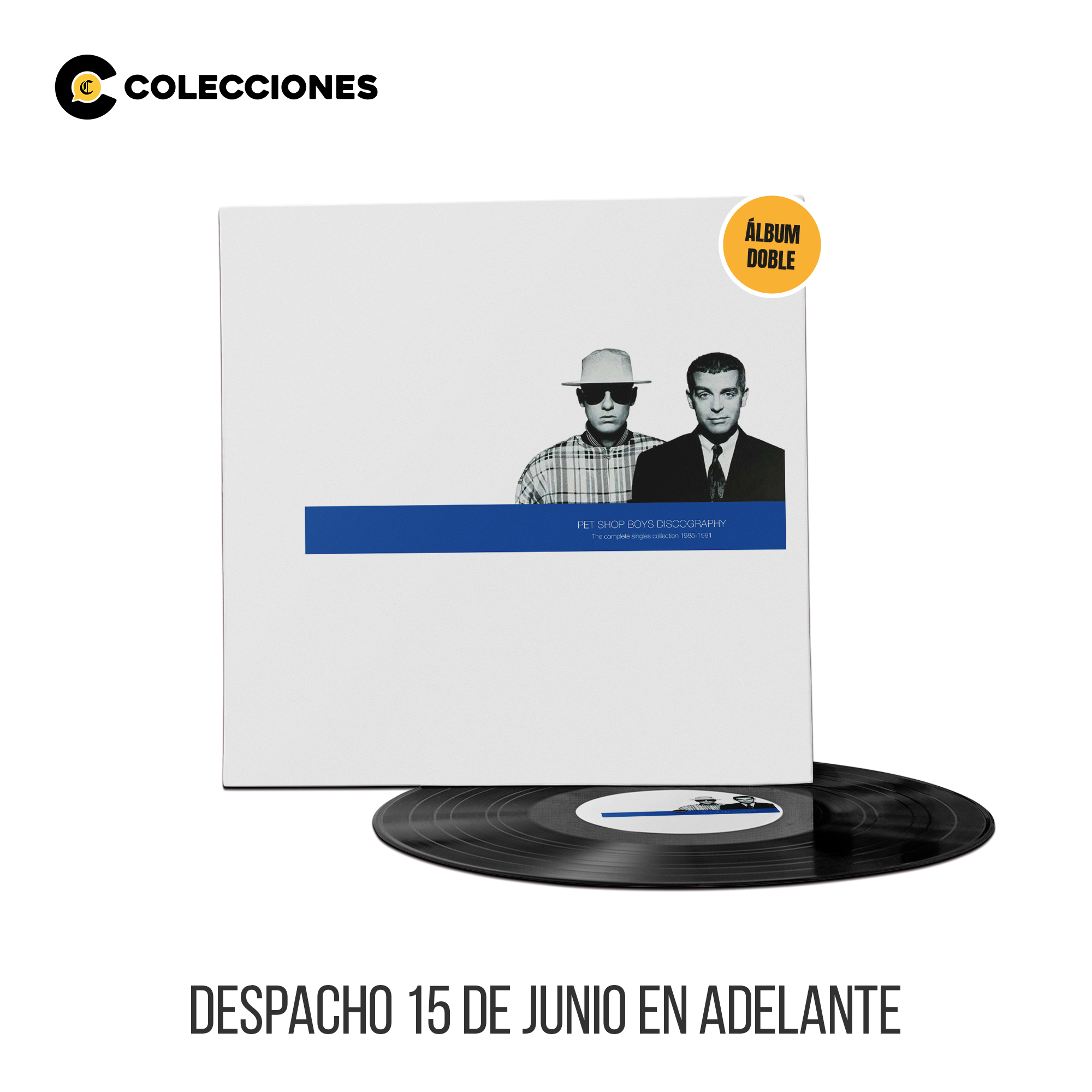 CV19 - Pet Shop Boys - The Complete Singles Collection (1985 - 1991) (álbum doble)
