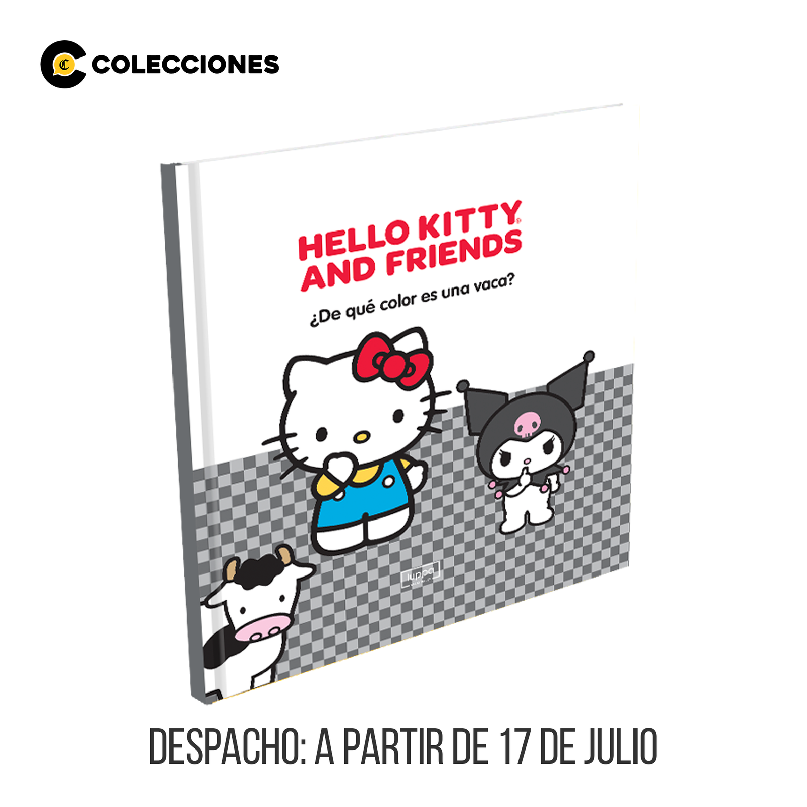 Hello Kitty and Friends: Kuromi Cow + Libro