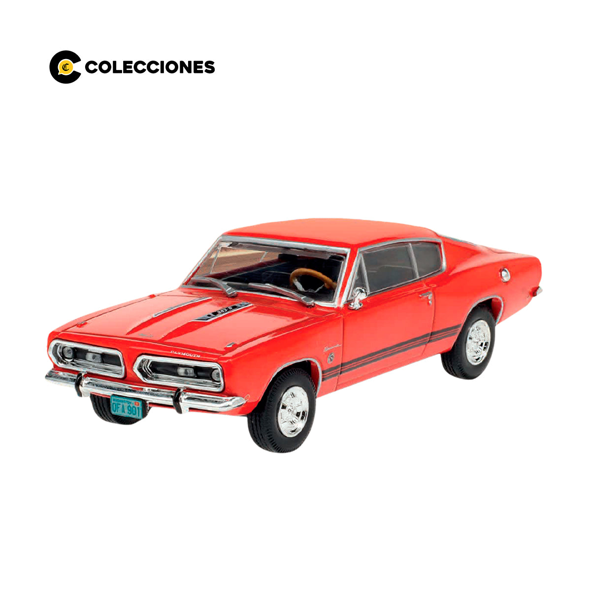 AMC14 - PLYMOUTH BARRACUDA SPORTS FASTBACK S 196 + FASCÍCULO