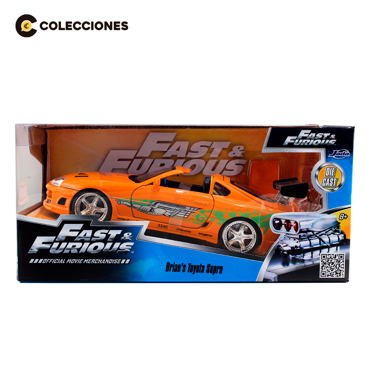 Autos de Película 1/24 - Rápidos y Furiosos 1