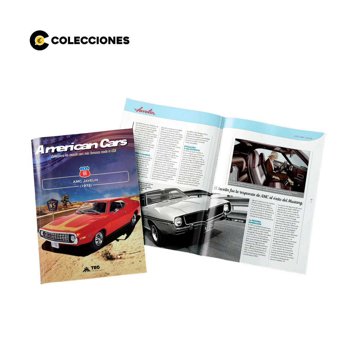 AMC16 - AMC JAVELIN 1972 + FASCÍCULO