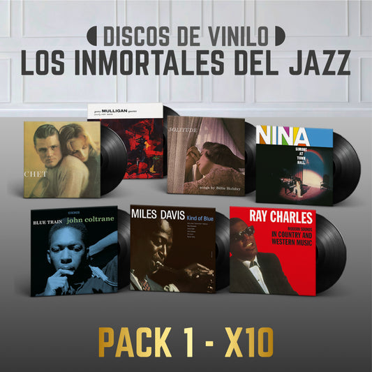 DV001 - INMORTALES DEL JAZZ - PACK1 - X10