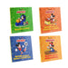 APRENDE CON MICKEY: 1 Carpeta de Colección + 12 Materiales Didácticos + 12 Libros Actividades