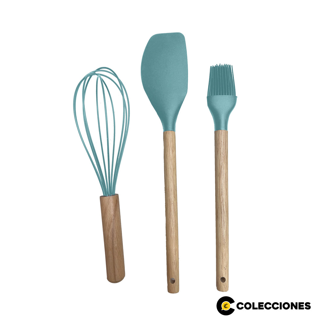 PC10 - Set de Espatulas + Fascículo Delicias con chocolate