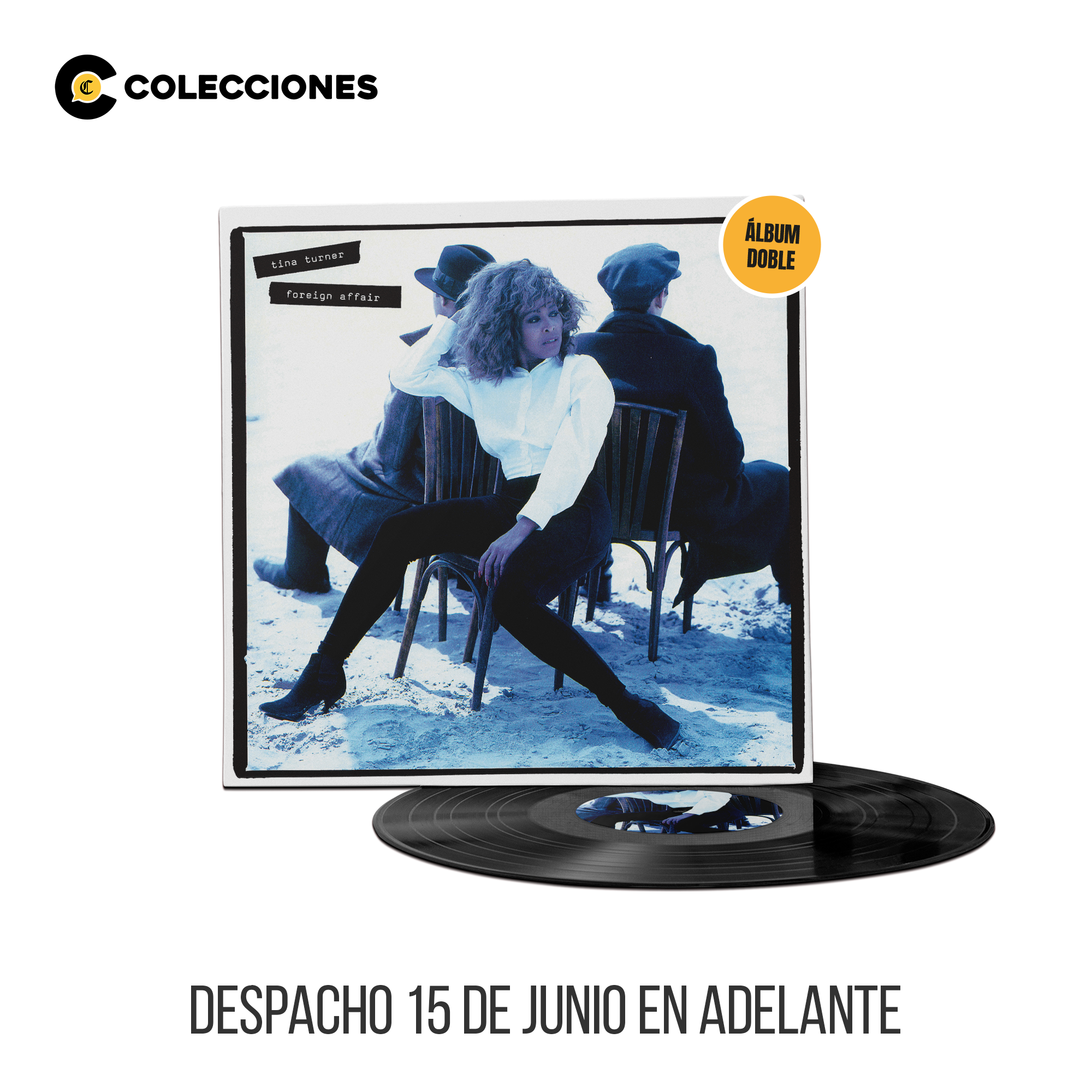 CV25 - Tina Turner / Foreign Affair (+ magazine) (álbum doble)