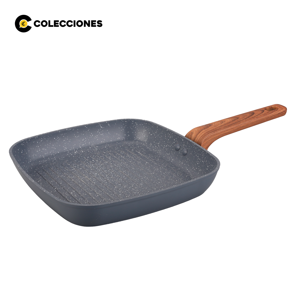 Piacenza Sartén Grill 24 cm Antiadherente + Recetario