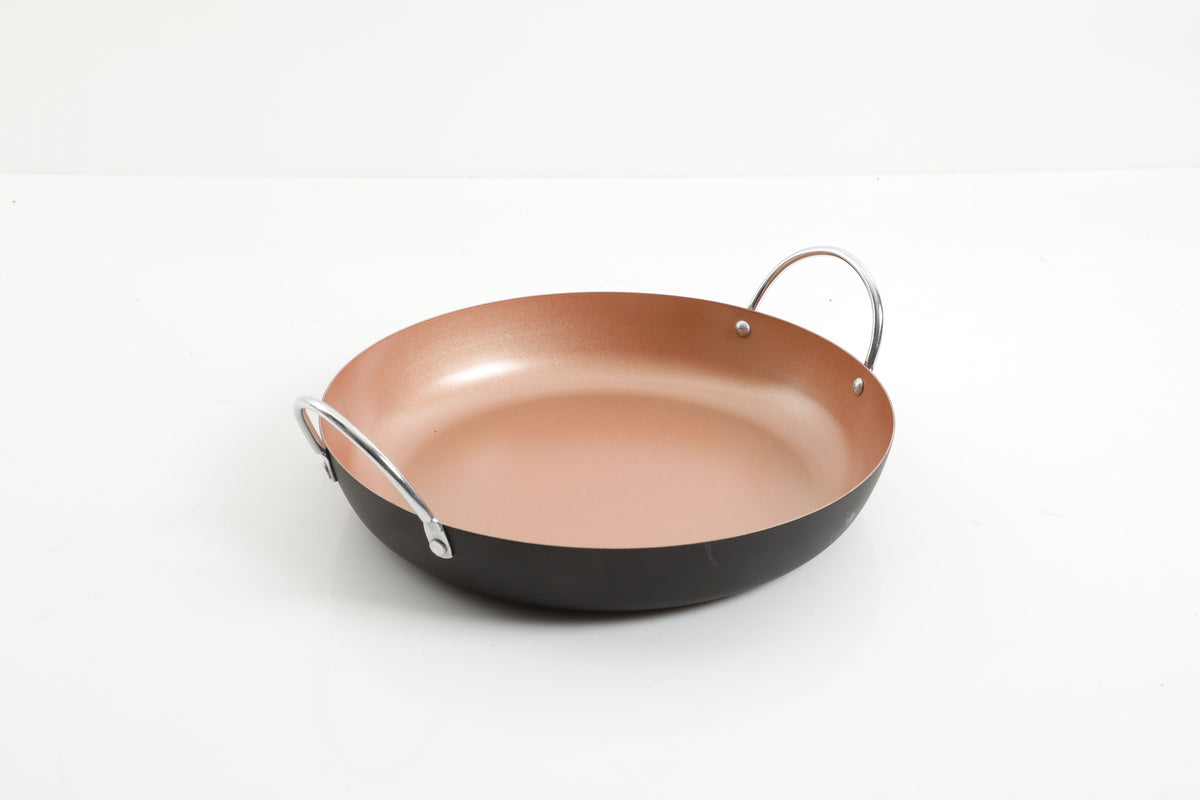 Oster Sartén Paellera 28 cm Stonefire + tapa + 2 recetarios