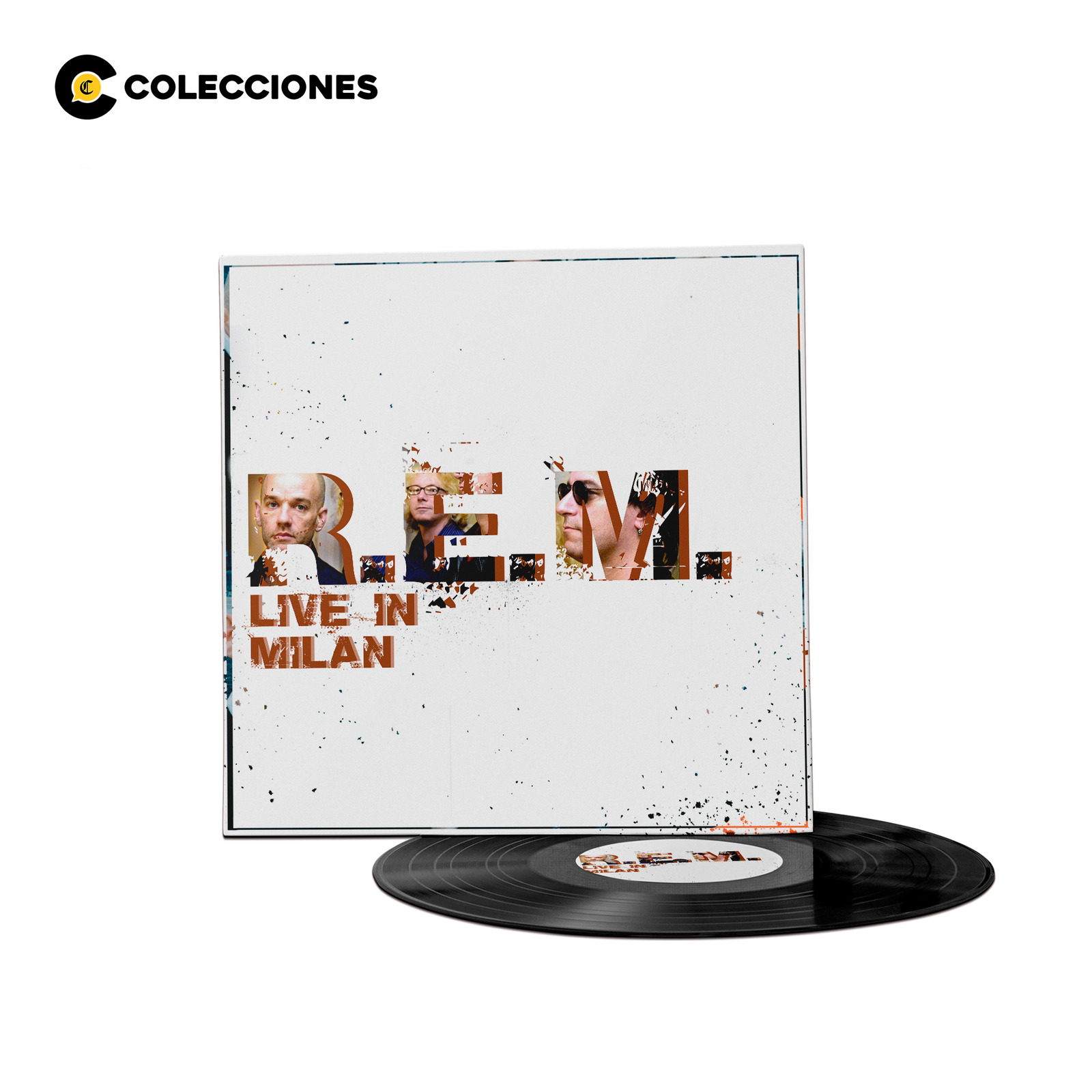 CV27 - R.E.M. / Live In Milan 2008 (vinilo translúcido azul)